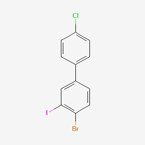 4-Bromo-4'-chloro-3-iodobiphenyl - 