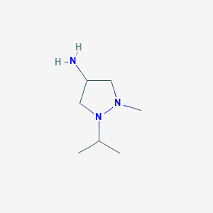4-Amino-1-isopropyl-2-methylpyrazolidine - 