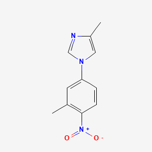 5-(4-Methylimidazol-1-yl)-2-nitrotoluene - 