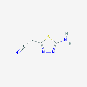 2-Amino-5-cyanomethyl-1,3,4-thiadiazole - 