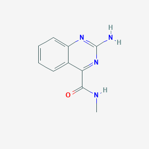 2-Amino-4-methylcarbamoylquinazoline - 