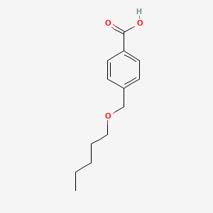 4-(Pentyloxymethyl)benzoic acid - 
