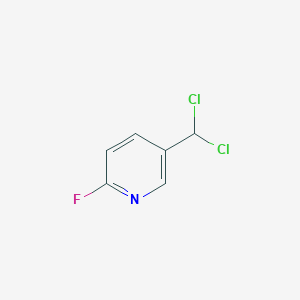 5-(Dichloromethyl)-2-fluoropyridine - 