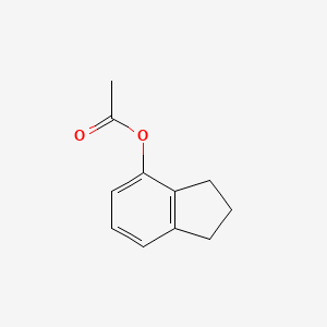 2,3-dihydro-1H-inden-4-ol acetate - 38997-98-7