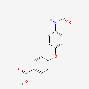 4-(4-acetamidophenoxy)benzoic Acid - 