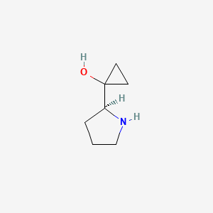 (S)-1-pyrrolidin-2-ylcyclopropanol - 