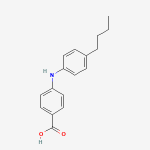 4-(4-Butylanilino)benzoic acid - 
