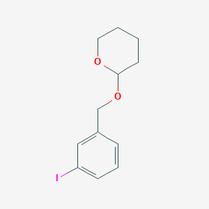 2-(3-Iodo-benzyloxy)-tetrahydro-pyran - 