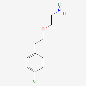 2-[2-(4-Chlorophenyl)ethoxy]ethanamine - 