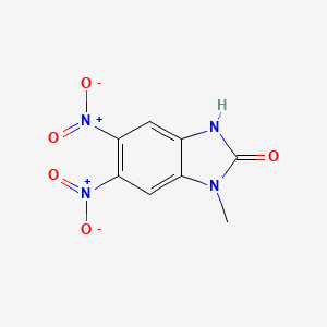 5,6-Dinitro-1-methylbenzimidazol-2-one - 