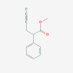 Methyl 2-phenyl-4-pentynoate - 