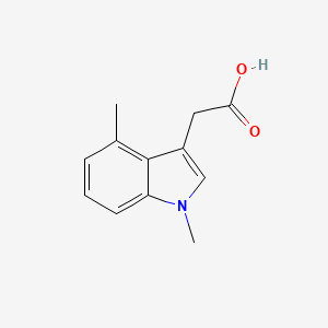(1,4-Dimethyl-1H-indol-3-yl)-acetic acid - 