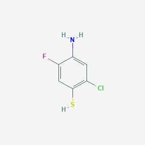 5-Chloro-2-fluoro-4-mercaptoaniline - 