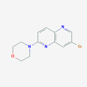 7-Bromo-2-morpholino-1,5-naphthyridine - 