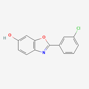 2-(3-Chlorophenyl)-6-hydroxybenzoxazole - 