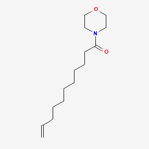 Morpholine, 4-(10-undecenoyl)- - 4204-68-6