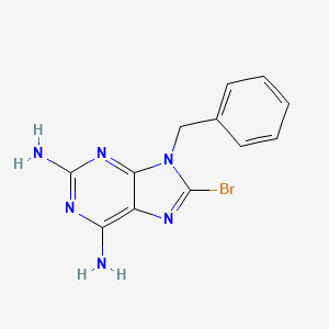 2,6-Diamino-9-benzyl-8-bromopurine - 