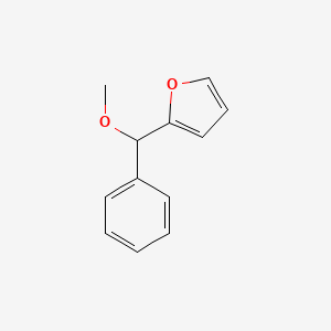 2-(Methoxy, phenylmethyl)furan - 