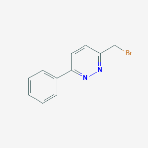 3-(Bromomethyl)-6-phenylpyridazine - 
