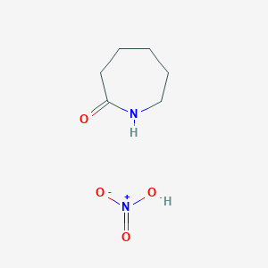 Nitric acid--azepan-2-one (1/1) - 79359-12-9