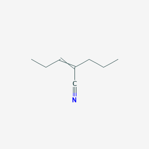 2-Propyl-2-pentenenitrile - 