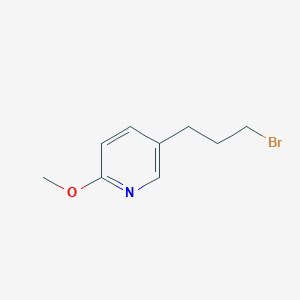 5-(3-Bromopropyl)-2-methoxypyridine - 
