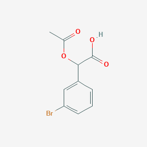 2-Acetoxy-2-(3-bromophenyl)acetic acid - 