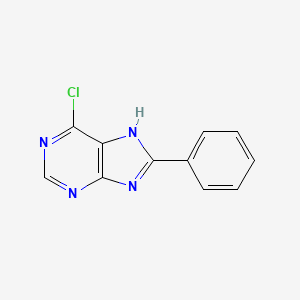 6-Chloro-8-phenyl-9h-purine - 