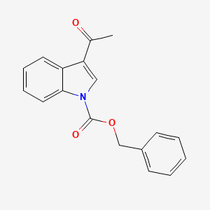 Benzyl 3-acetyl-1H-indole-1-carboxylate - 103871-32-5