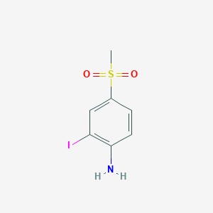 2-Iodo-4-(methylsulfonyl)aniline - 