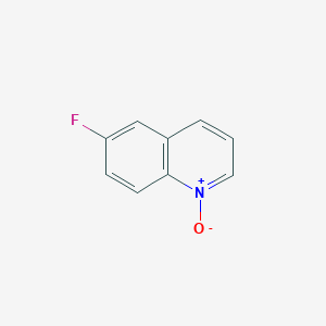 6-Fluoroquinoline 1-oxide - 2338-74-1