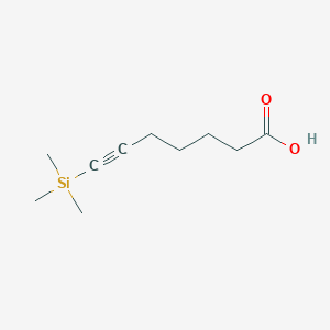 7-(Trimethylsilyl)hept-6-ynoic acid - 