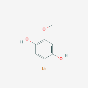 2-Bromo-5-methoxybenzene-1,4-diol - 
