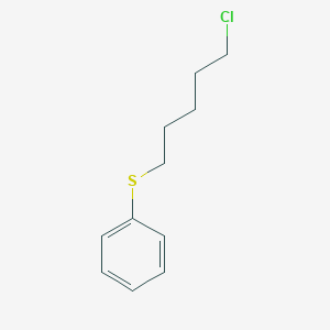 [(5-Chloropentyl)sulfanyl]benzene - 14633-28-4