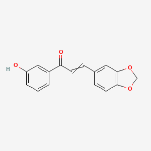 3'-Hydroxy-3,4-methylenedioxy chalcone - 92965-03-2