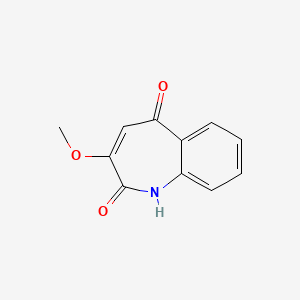 1H-1-Benzazepine-2,5-dione, 3-methoxy- - 52280-65-6