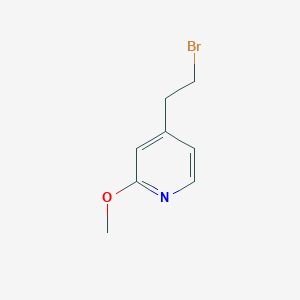 4-(2-bromoethyl)-2-methoxyPyridine - 