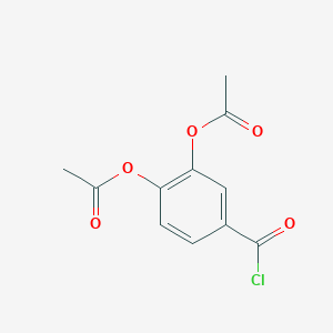 3,4-Diacetoxybenzoic acid chloride - 57929-25-6