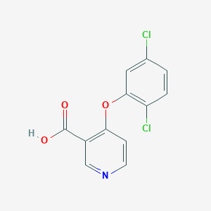 4-(2,5-Dichloro-phenoxy)-nicotinic acid - 
