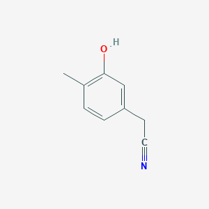 3-Hydroxy-4-methylphenylacetonitrile - 