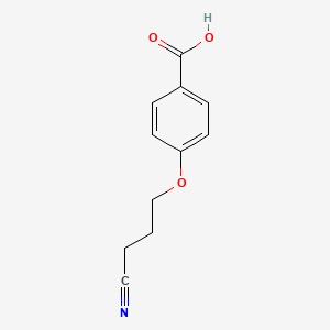 4-(Cyanopropyloxy)benzoic acid - 125439-53-4