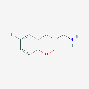 (6-Fluorochroman-3-YL)methanamine - 