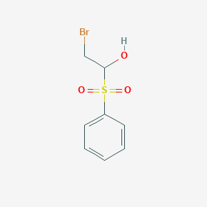 1-(Benzenesulfonyl)-2-bromoethanol - 
