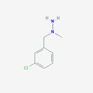 1-(3-Chlorobenzyl)-1-methylhydrazine - 