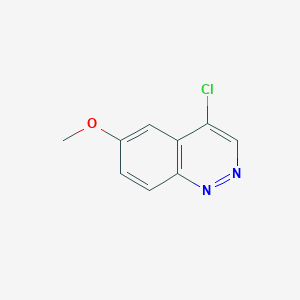 4-Chloro-6-methoxycinnoline - 