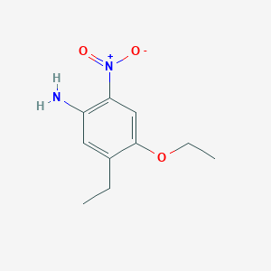 4-Ethoxy-5-ethyl-2-nitroaniline - 518990-46-0