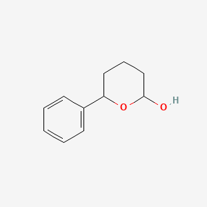 6-Phenyltetrahydro-2H-pyran-2-ol - 10413-10-2