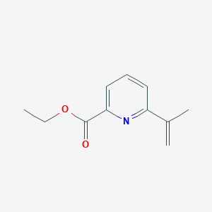 Ethyl 6-(prop-1-en-2-yl)picolinate - 