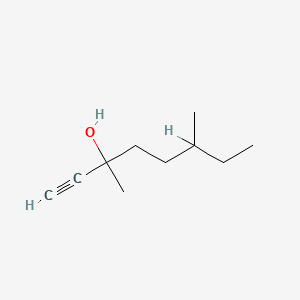 1-Octyn-3-ol, 3,6-dimethyl- - 81708-87-4