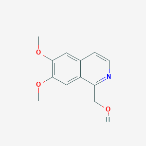 (6,7-Dimethoxyisoquinolin-1-yl)methanol - 1673-81-0